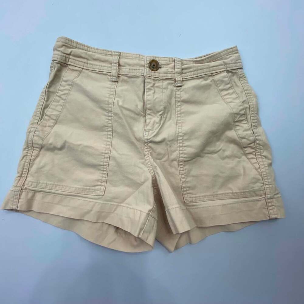 A New Day Utility Shorts Size 2 Tan Stretch Cargo Pocket
